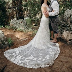Essence of Australia Beaded Wedding Gown